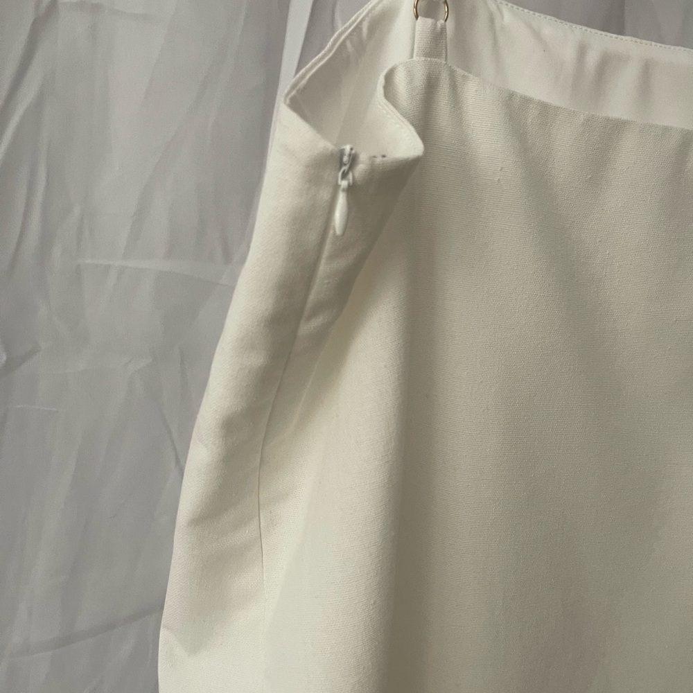 Zara Love Wednesday White Floral Detail Slip - Picture 5 of 8